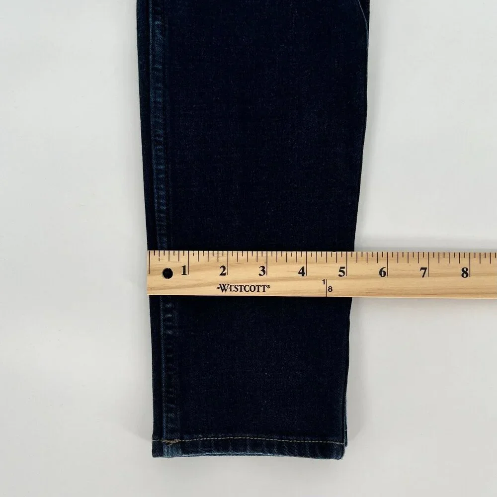 Abercrombie & Fitch Womens High Rise Skinny Jeans Size 10 Blue Dark Wash Denim